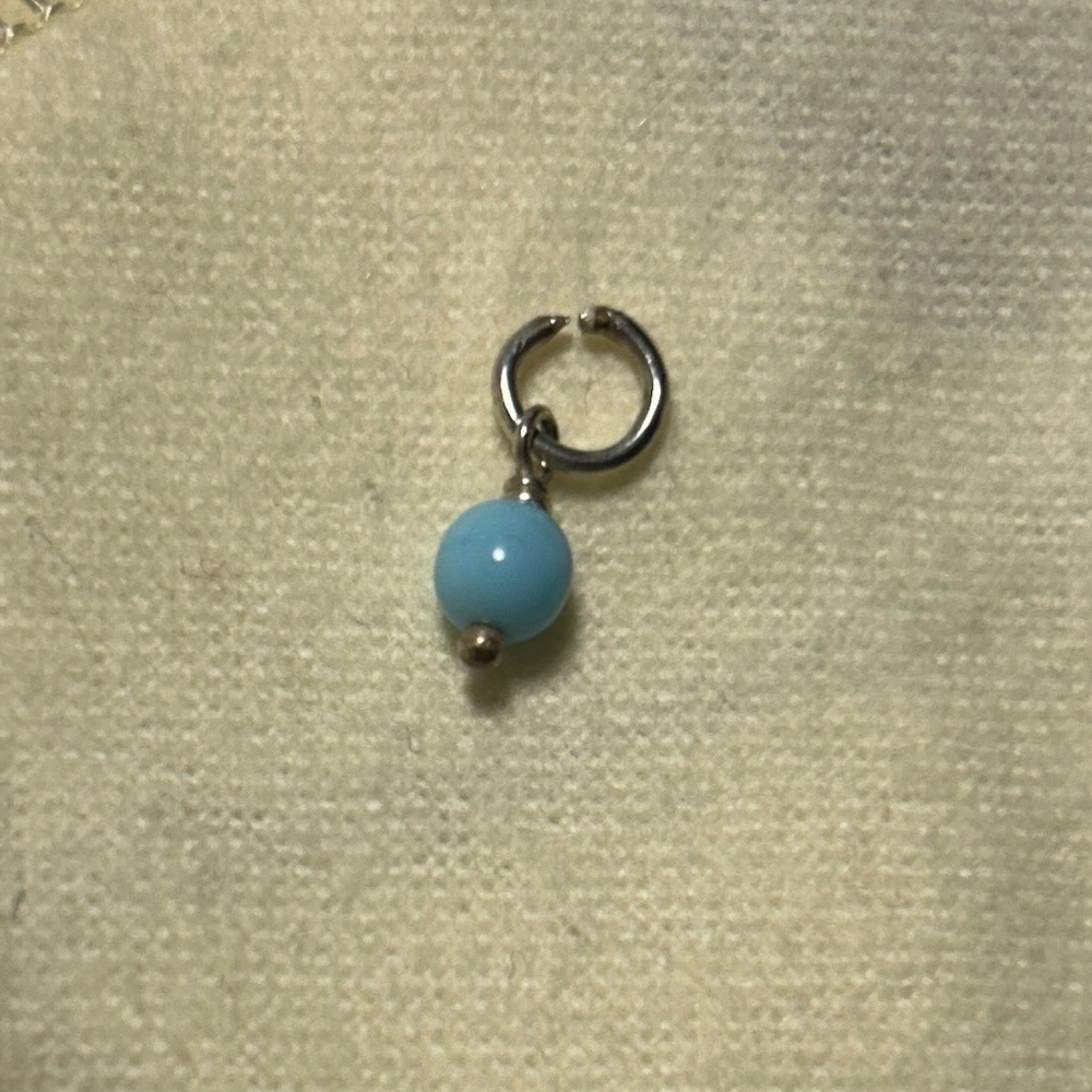 James Avery Glass Enhancer Bead Charm